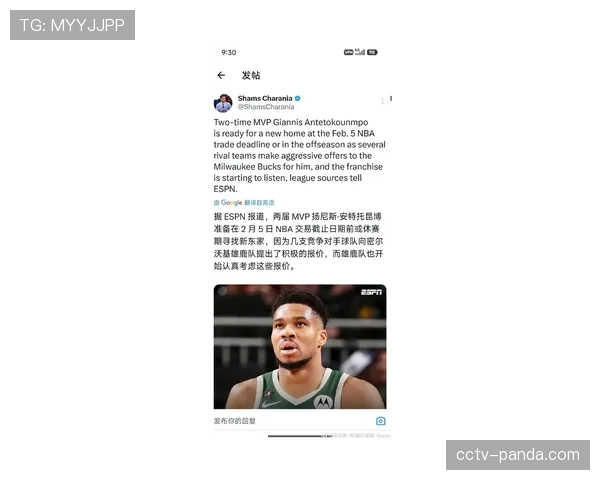 伤病通报:字母哥因轻伤缺席欧洲巡回推广活动,恢复进展良好